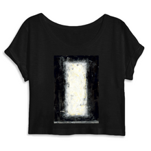 Load image into Gallery viewer, Organic Cotton Crop Top - Abstract
