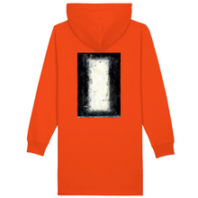 Load image into Gallery viewer, Organic Cotton Hoodie Dress - Abstract
