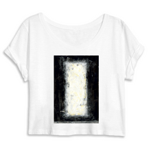 Load image into Gallery viewer, Organic Cotton Crop Top - Abstract
