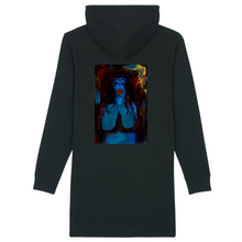 Load image into Gallery viewer, Organic Cotton Hoodie Dress - German Expressionism
