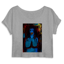 Load image into Gallery viewer, Organic Cotton Crop Top - German Expressionism
