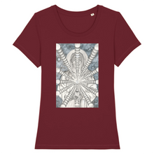 Load image into Gallery viewer, Women&#39;s Organic Cotton Tee - Surrealism
