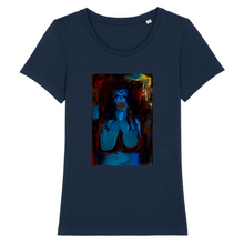 Load image into Gallery viewer, Women&#39;s Organic Cotton Tee - German Expressionism
