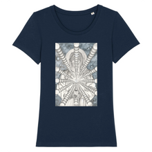 Load image into Gallery viewer, Women&#39;s Organic Cotton Tee - Surrealism
