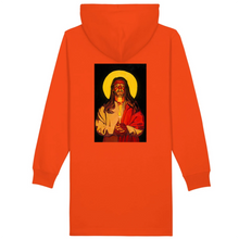 Load image into Gallery viewer, Organic Cotton Hoodie Dress - Fauvism
