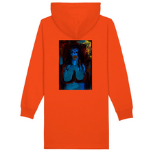 Load image into Gallery viewer, Organic Cotton Hoodie Dress - German Expressionism
