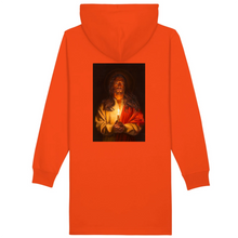 Load image into Gallery viewer, Organic Cotton Hoodie Dress - Impressionism
