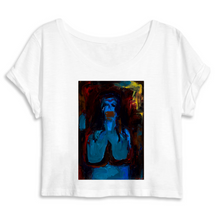 Load image into Gallery viewer, Organic Cotton Crop Top - German Expressionism
