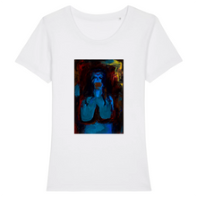 Load image into Gallery viewer, Women&#39;s Organic Cotton Tee - German Expressionism
