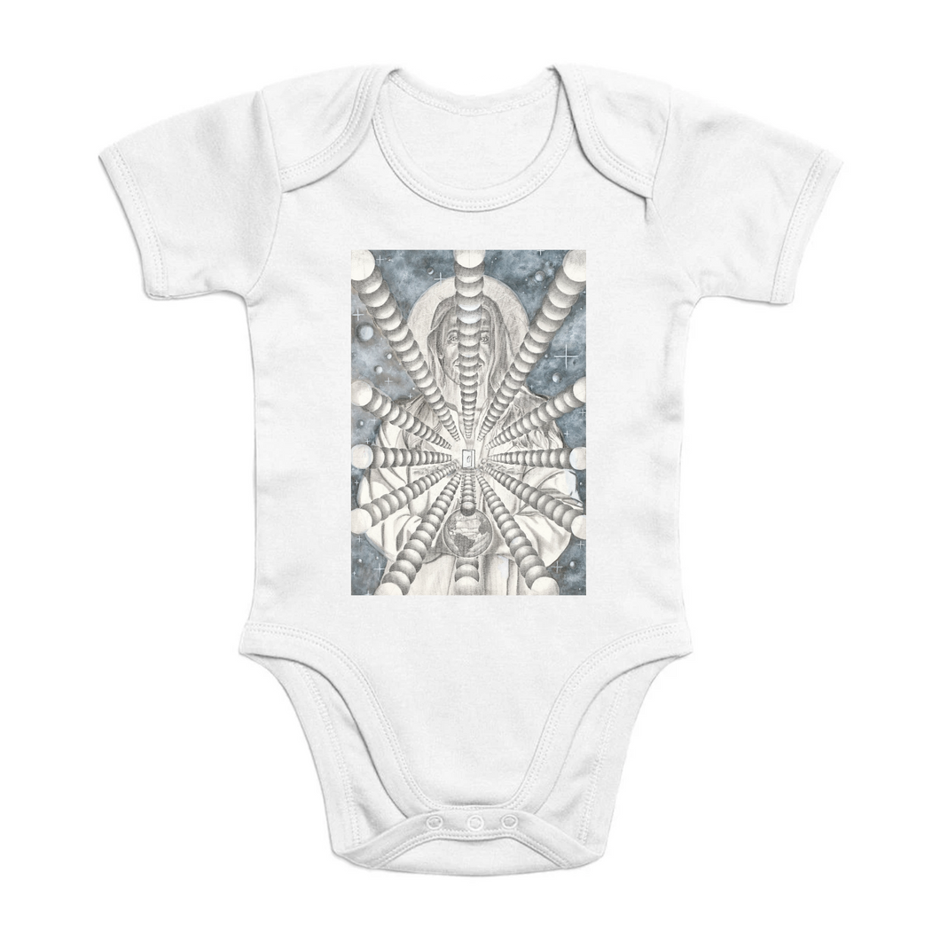 Organic Cotton Onesie - Surrealism