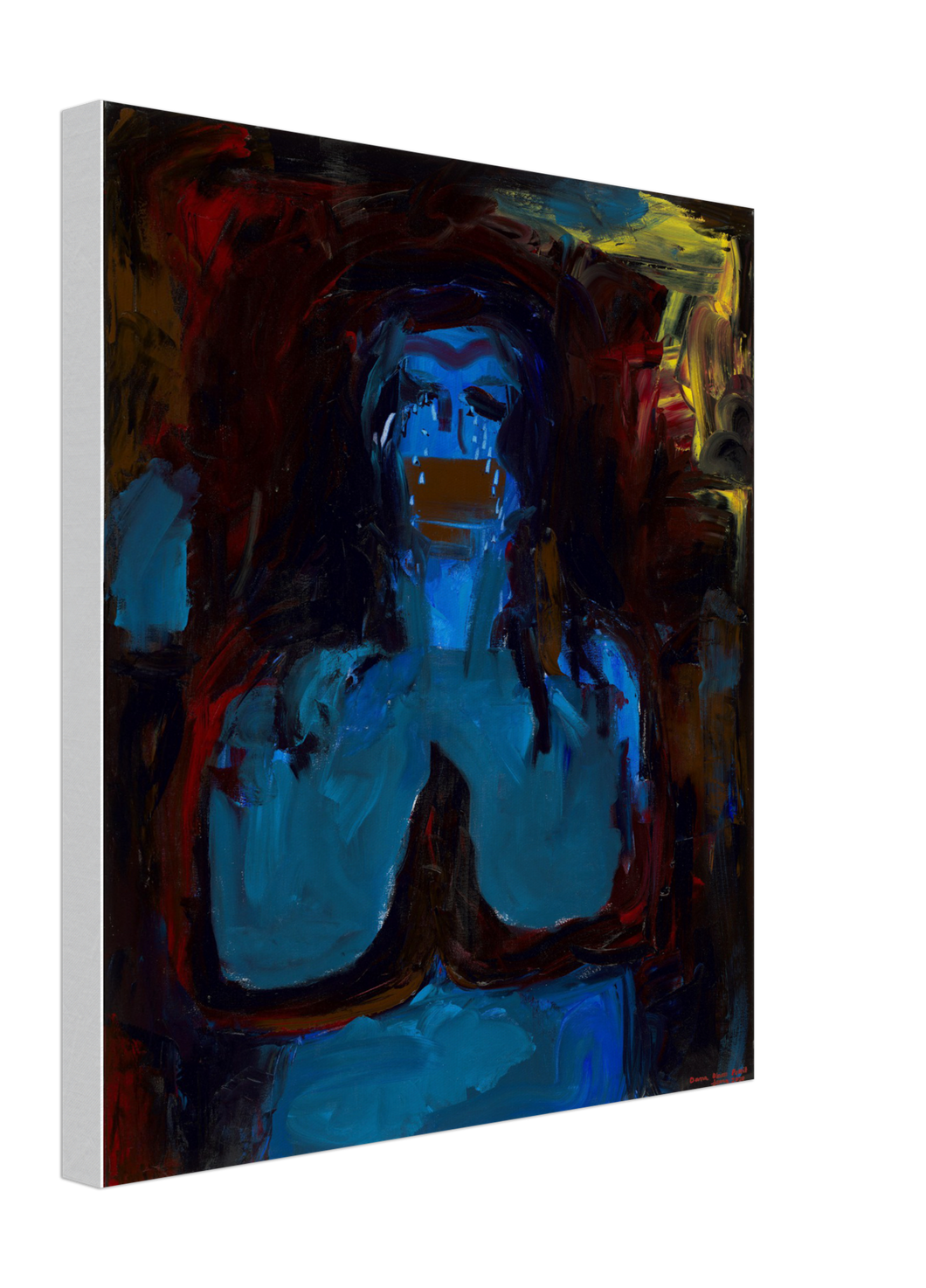 German Expressionism Print on Canvas